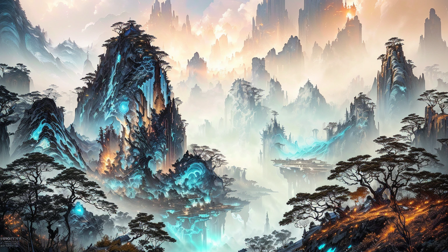 masterpiece, best quality, (extremely detailed CG unity 8k wallpaper), (best quality), (best illustration), (best shadow), absurdres, realistic lighting, (Abyss), beautiful detailed glow, art by PeterMohrBacher,