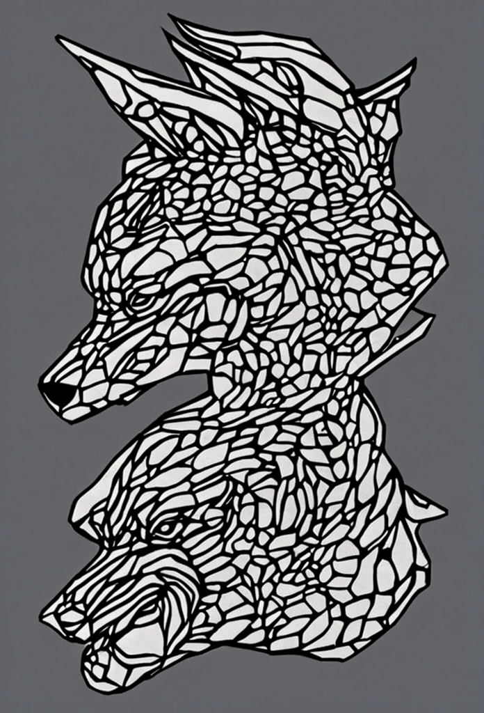 cerberus head, anime styles