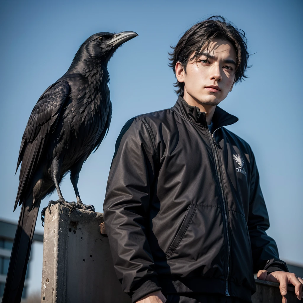 Crow man