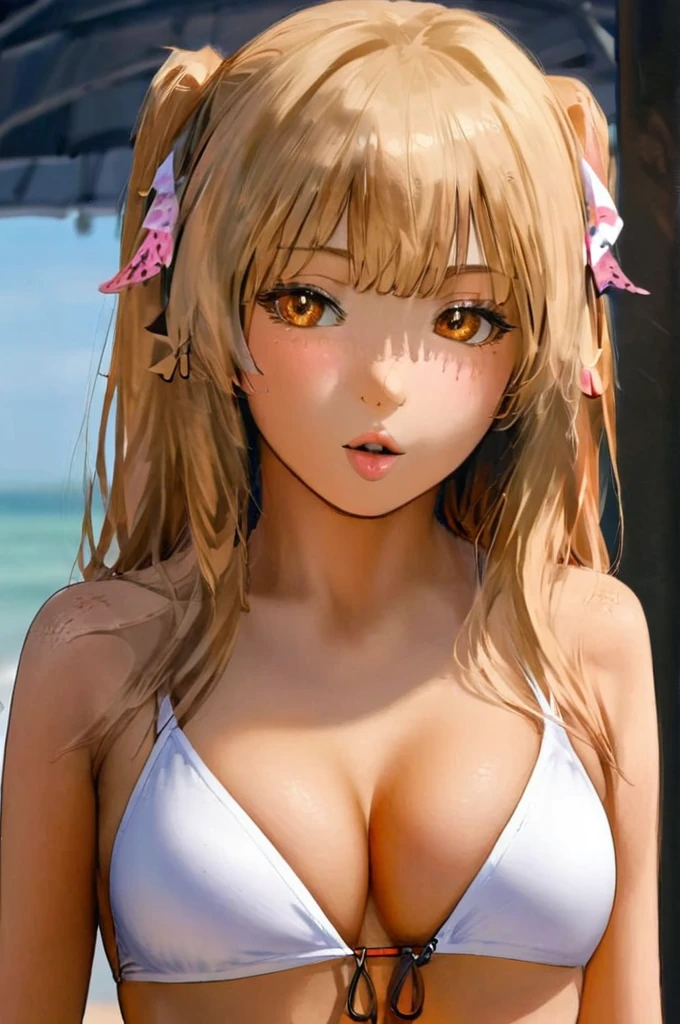Sexy tanned gyaru girl
