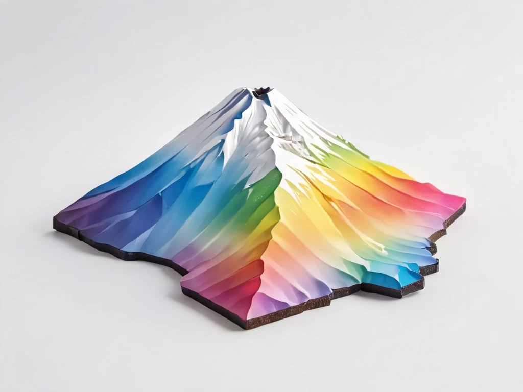 Illustration of Japanese lucky charm Mt. Fuji


"The ""Fuji"" is a rainbow-colored design with gradation."

Very gorgeous

"Mt. Fuji" is,
A gorgeous design that brings happiness to the viewer

Pretty cool
chic and modern design

White background

4k