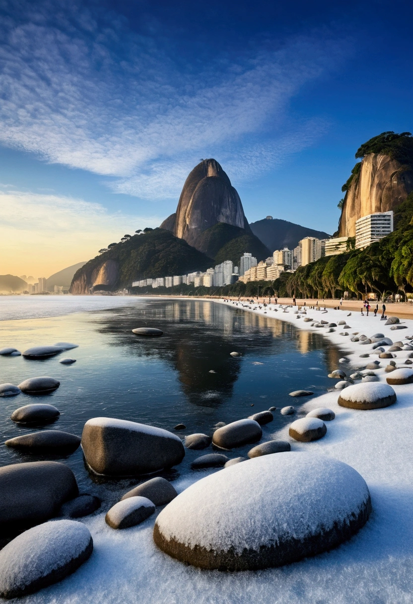 Rio de Janeiro frozen winter