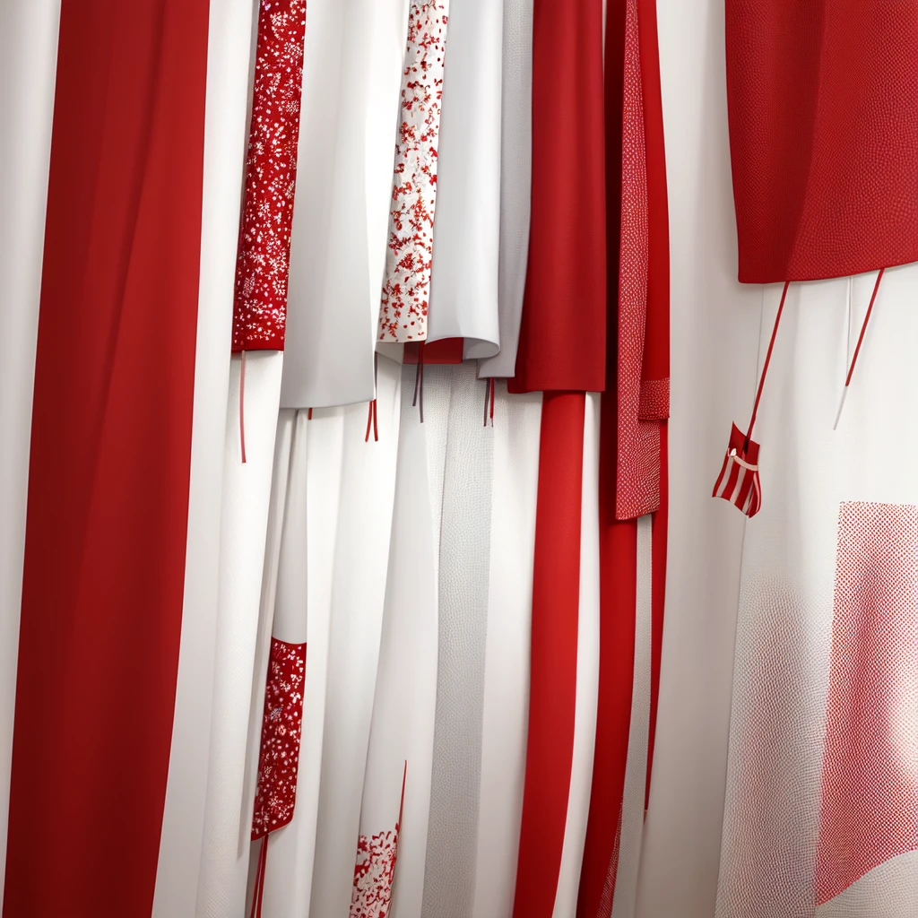 flag background red and white color theme