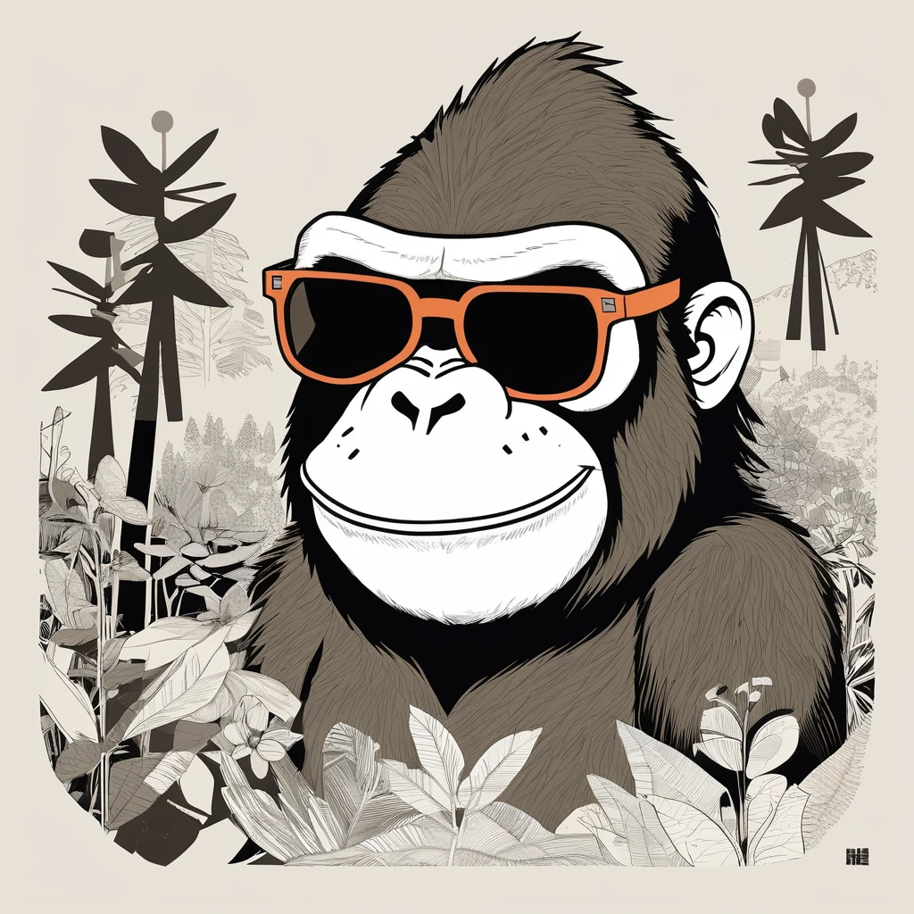 Donkey Kong , art by Sophie Roach , art by Jon Klassen , art by Michael Cho , art by Sophie Roach、sunglasses