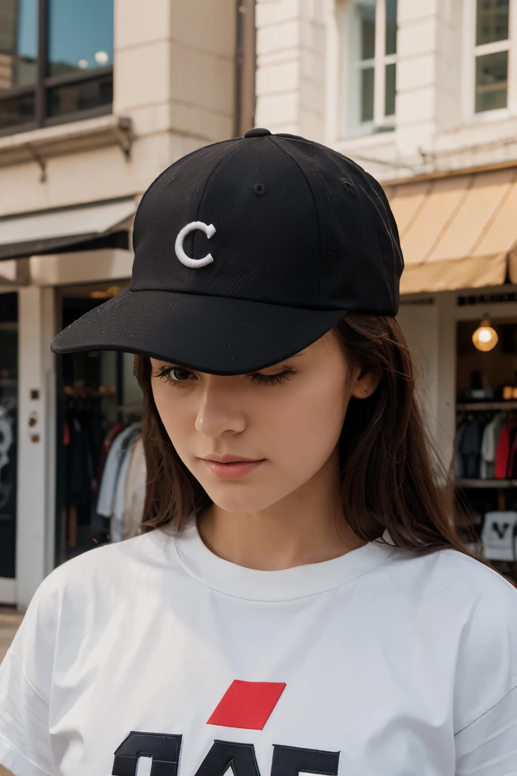 Create a logo for a hat store called capcity