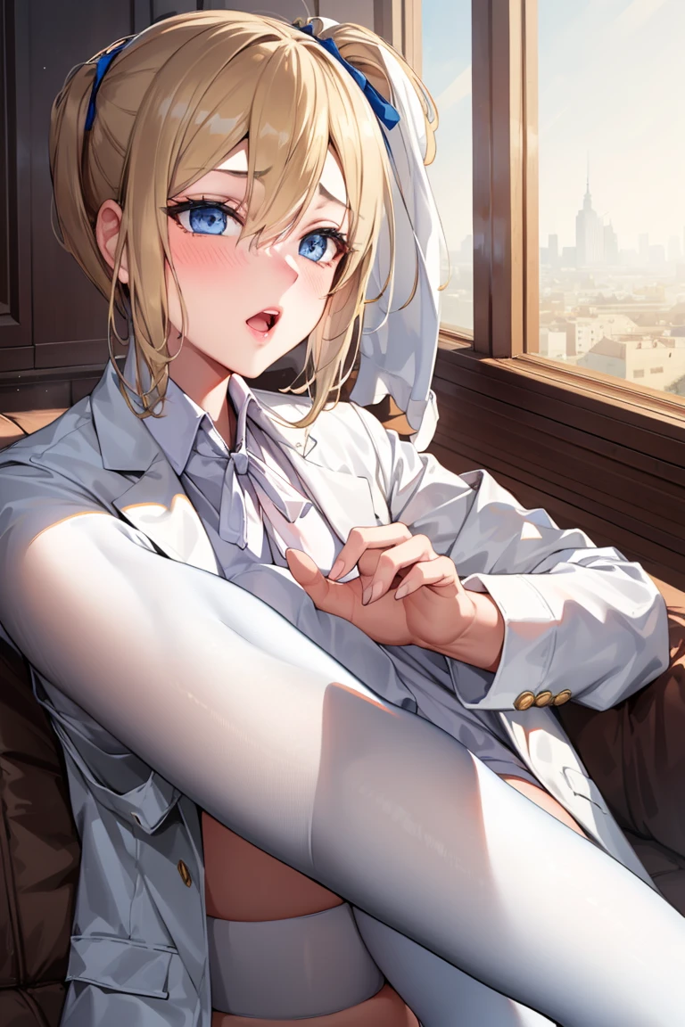 short ponytail,Short Hair,
BREAK ((school uniform, neck ribbon, white jacket, white dress, long sleeves, white thighhighs:1.5))
BREAK drunk, open mouth, blush, tired, looking at you, city, night,
BREAK (masterpiece:1.2), best quality, high resolution, unity 8k wallpaper, (illustration:0.8), (beautiful detailed eyes:1.6), extremely detailed face, perfect lighting, extremely detailed CG, (perfect hands, perfect ???????),