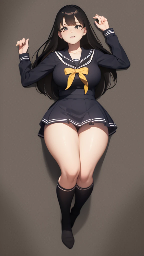 One girl and one boy , Improve , Bitch , {{masterpiece}}, {{Super detailed,Highest quality, High resolution, Natural light}}, {{{Official Art}}}, {{{{Super detailed}}}}, {{High resolution}}, {{unity 8k wallpaper}}, {{Perfect Anatomy}}, {{{Realistic , Super detailed realistic}}},Exquisitely designed clothes, Browsing Caution, {{{1 Female, 18-year-old}}}, {{{Medium chest,}}}, {{{{{{Black Hair, Smooth Hair , Straight hair}}}}}}, {{{School uniform, Sailor suit, Grey Skirt, flare skirt, mini skirt ,3 Line Sailor}}}, {Black knee socks, Arms back , Skin Dentition}, Curvy , Thick legs , , In the classroom , Super detailed background,Face close-up,On all fours ,Evil Eye,lower one&#39;s head,On the stomach,Kneel, {{{Blowjob, deep throat , Oral sex , Penis swallow,Handjob}}},{throw},Browsing Caution, {{{:=>}}},{Liar},{Convenient censorship},saliva,{{Motion Effect , Overhead motion effects , Sound Effects }} , Male pubic hair , testis , {{{{{Beautiful attention to detail, Brown pupil , View your viewers}}}} , sweating ,