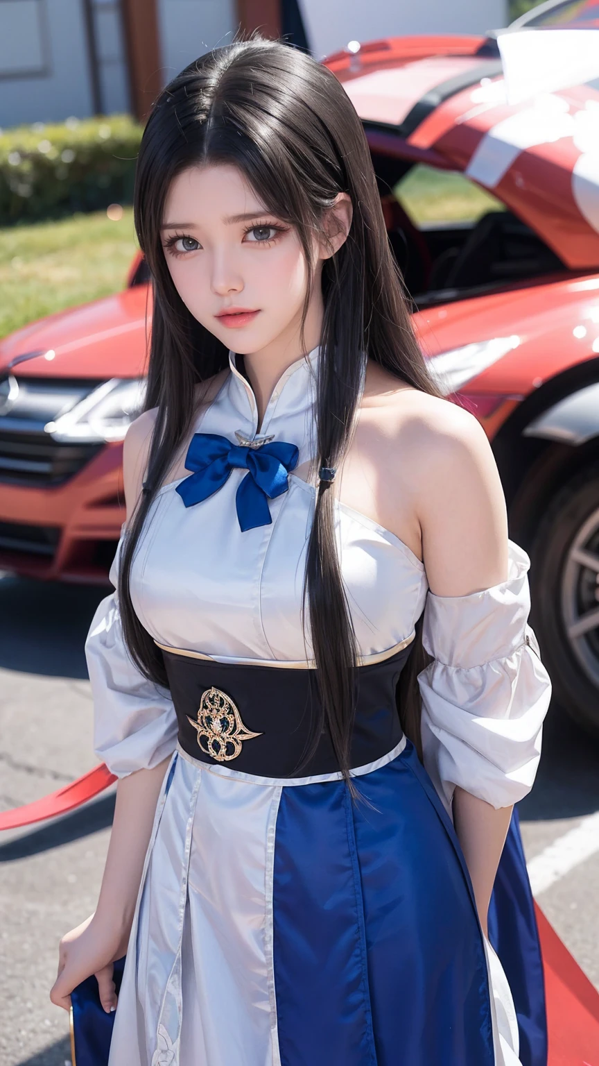 Anime girl posing for a photo., beautiful anime high school girl, a hyperrealist , hyperrealist , cute anime waifu with a nice dress, anime girl in real life, realist , seductive anime girl, as an cartoon character, attractive anime girl, uniform jk, beautiful anime girl, realist anime 3 d style, cartoon character