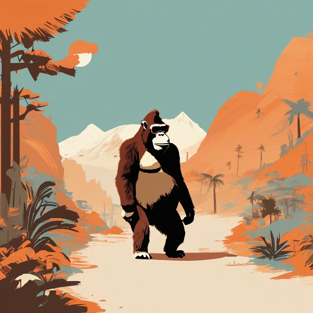 Donkey Kongーlike , art by Sophie Roach , art by Jon Klassen , art by Michael Cho , art by Sophie Roach、sunglasses
