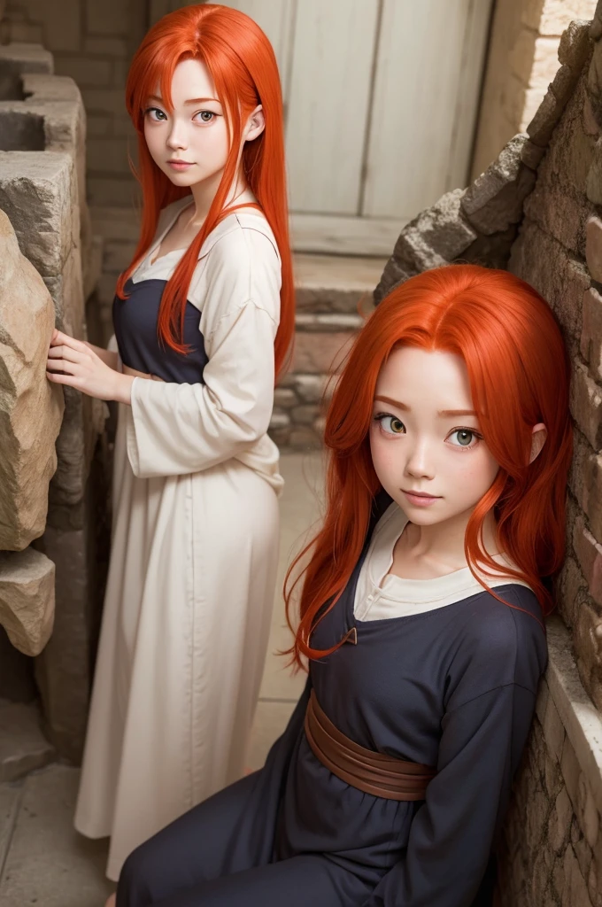 A redhead character from Studio Ghibli