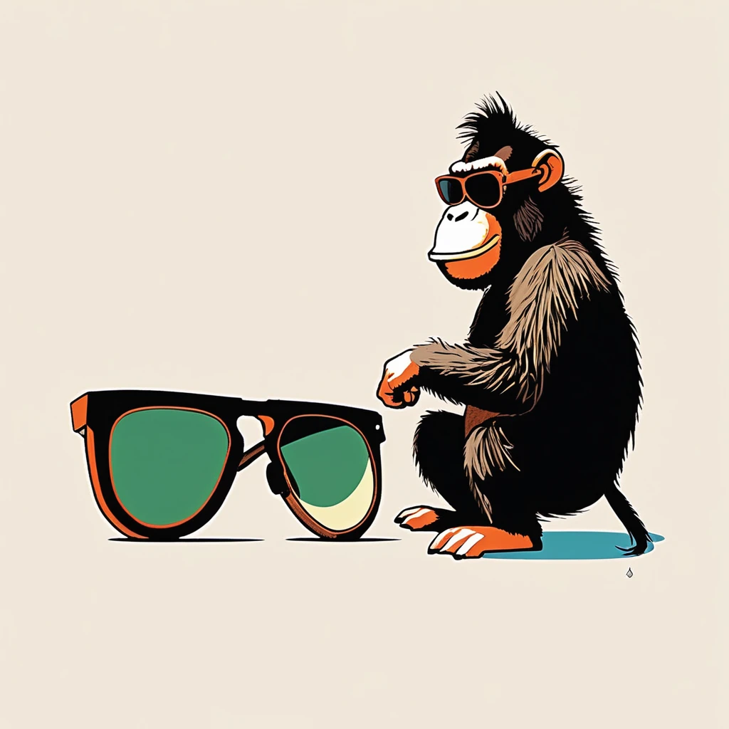 Donkey Kongーlike , art by Sophie Roach , art by Jon Klassen , art by Michael Cho , art by Sophie Roach、sunglasses