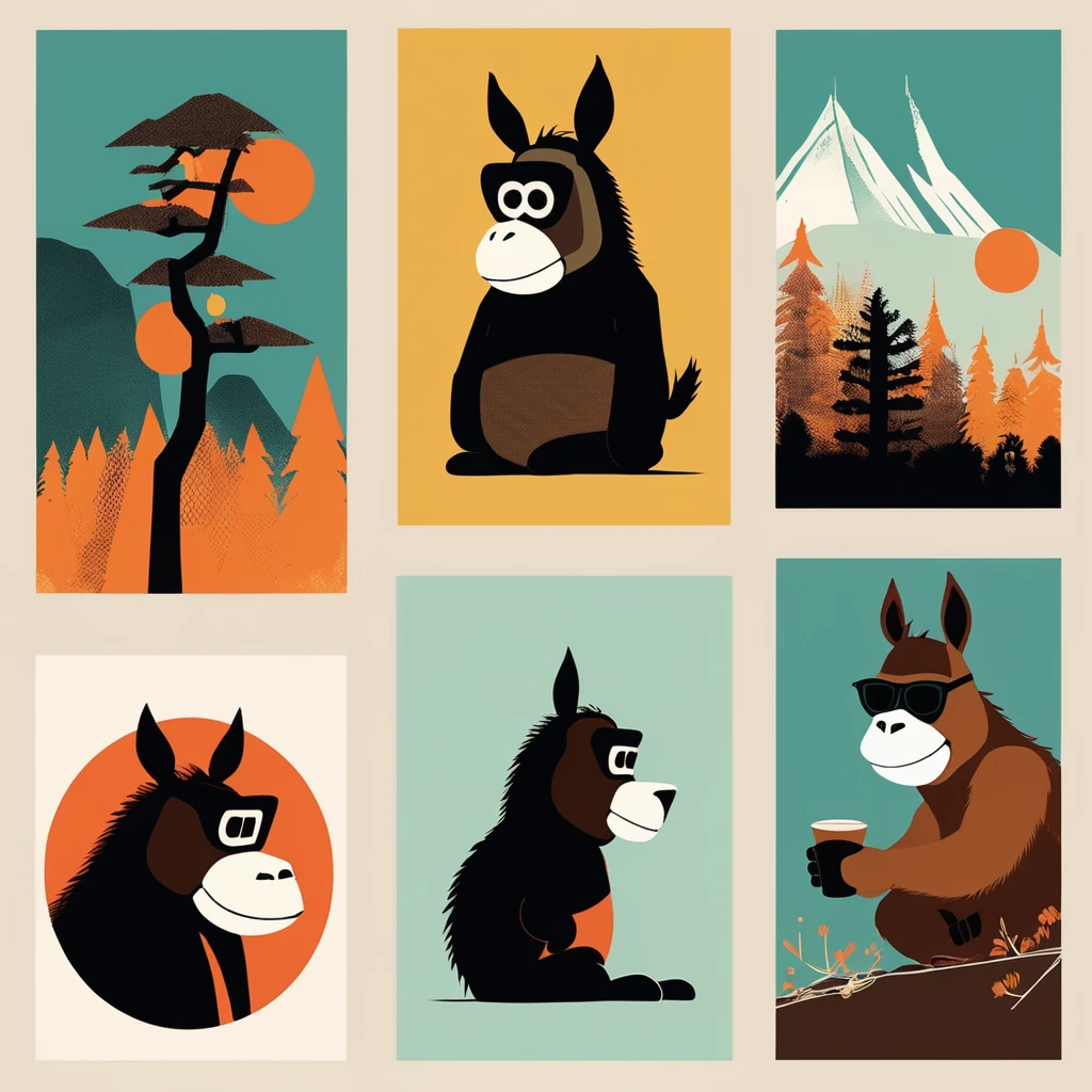Donkey Kongーesque , art by Sophie Roach , art by Jon Klassen , art by Michael Cho , art by Sophie Roach、sunglasses