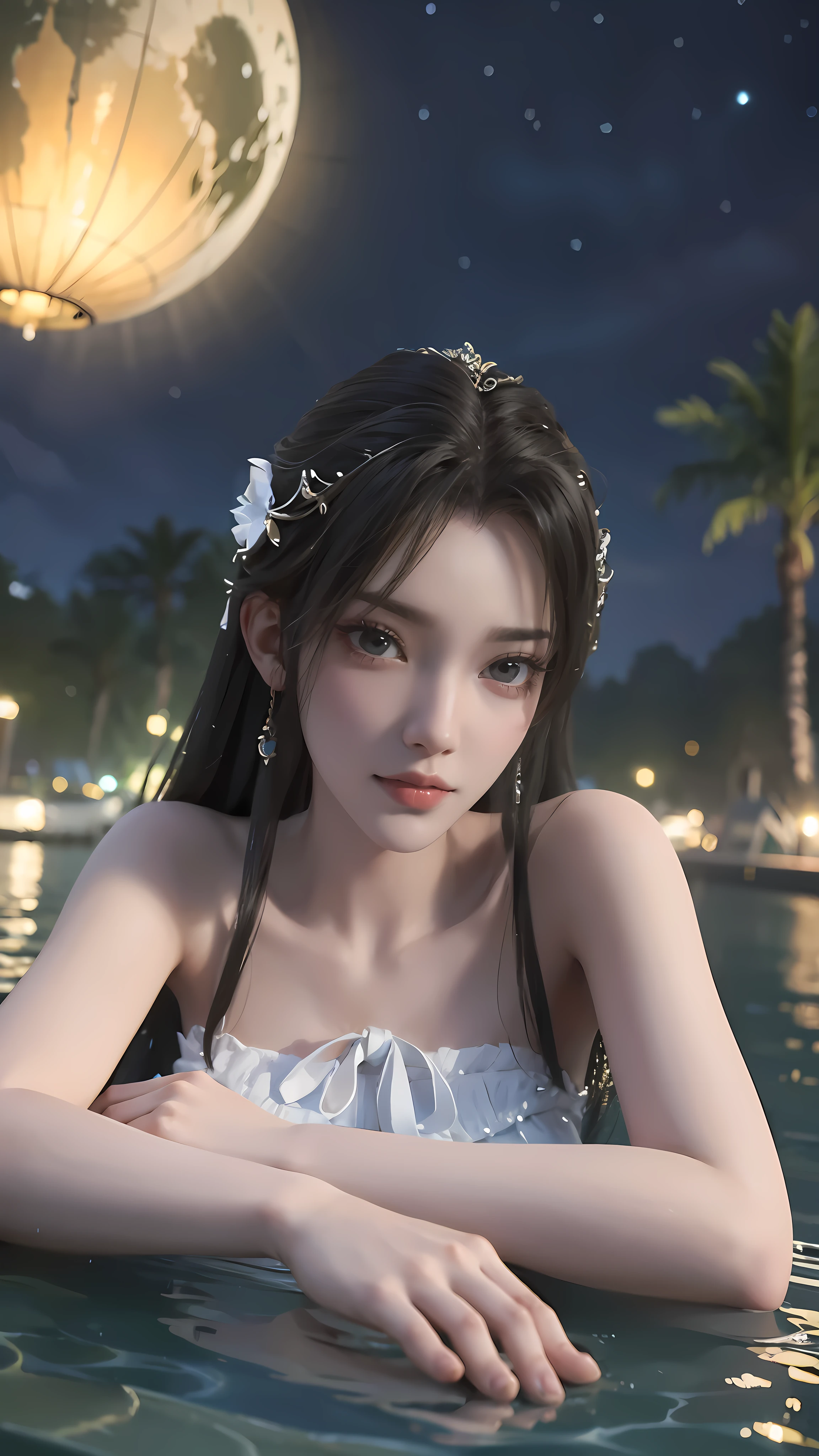 White clothes,White pleated clothes