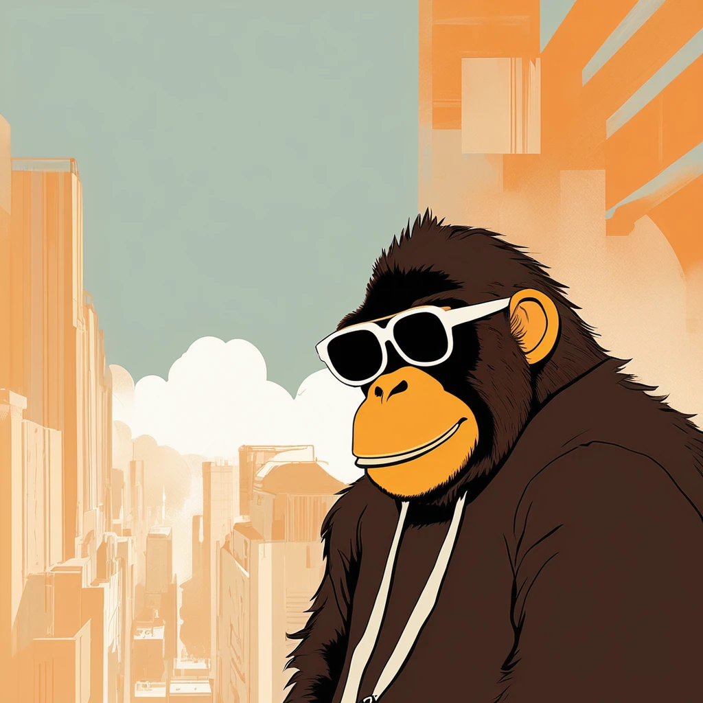 Donkey Kongーesque , art by Sophie Roach , art by Jon Klassen , art by Michael Cho , art by Sophie Roach、sunglasses