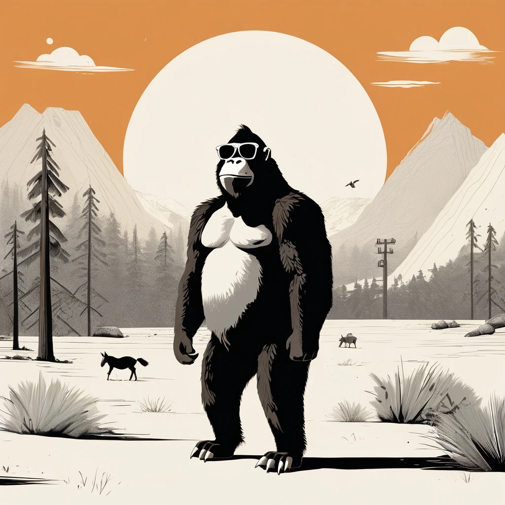Donkey Kongーesque , art by Sophie Roach , art by Jon Klassen , art by Michael Cho , art by Sophie Roach、sunglasses