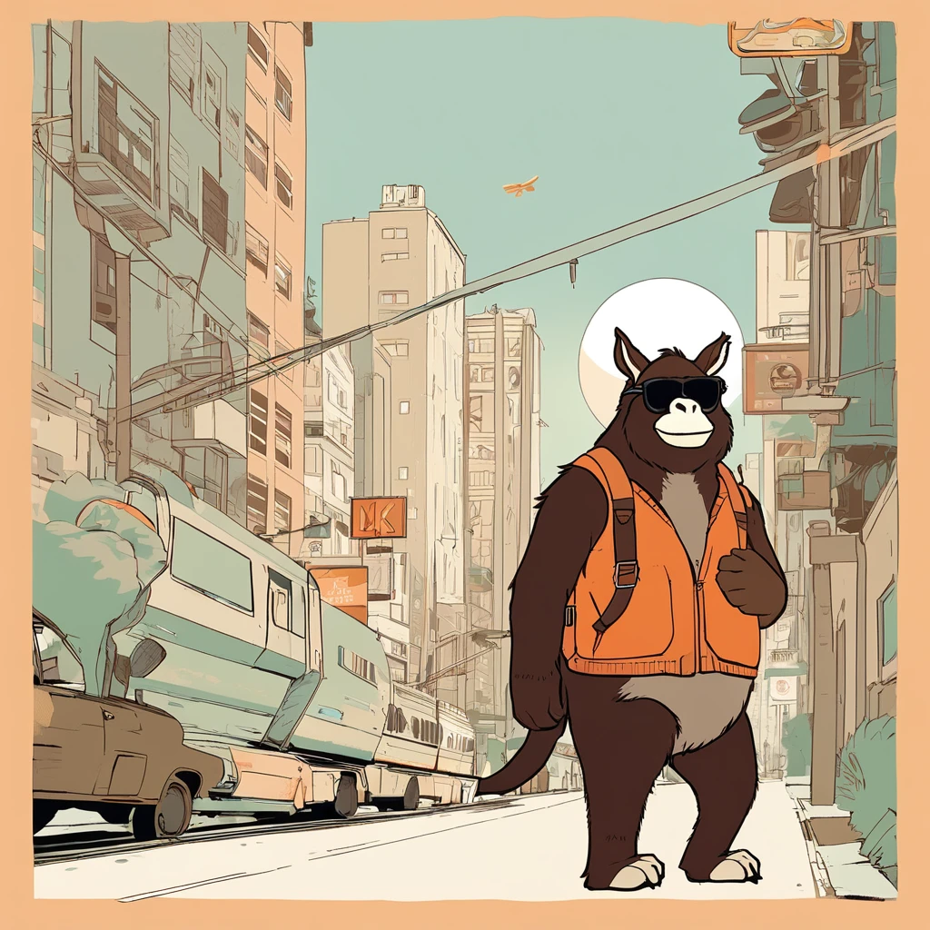 Donkey Kongーesque , art by Sophie Roach , art by Jon Klassen , art by Michael Cho , art by Sophie Roach、sunglasses