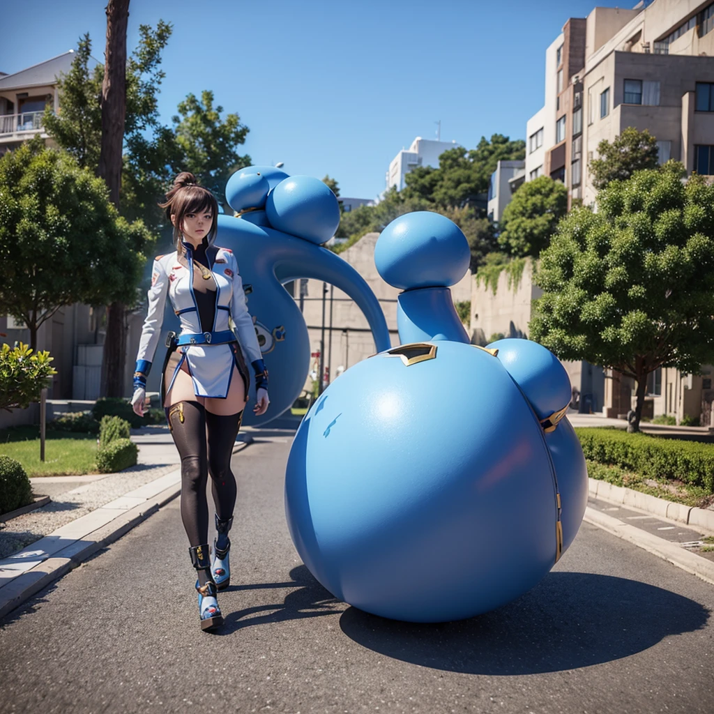 blastoise as a 1girl