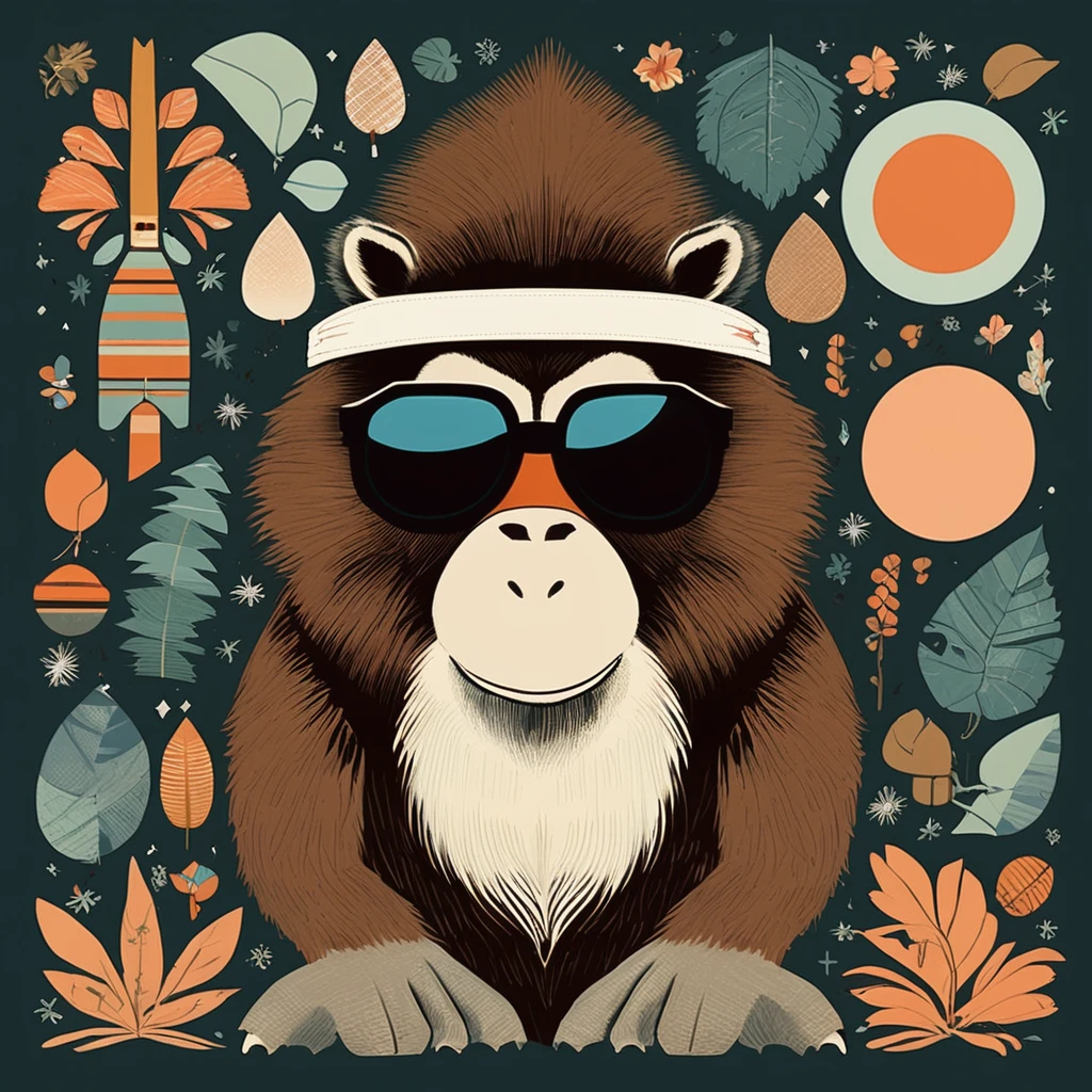 DonkeyKongーlike , art by Sophie Roach , art by Jon Klassen , art by Michael Cho , art by Sophie Roach、sunglasses