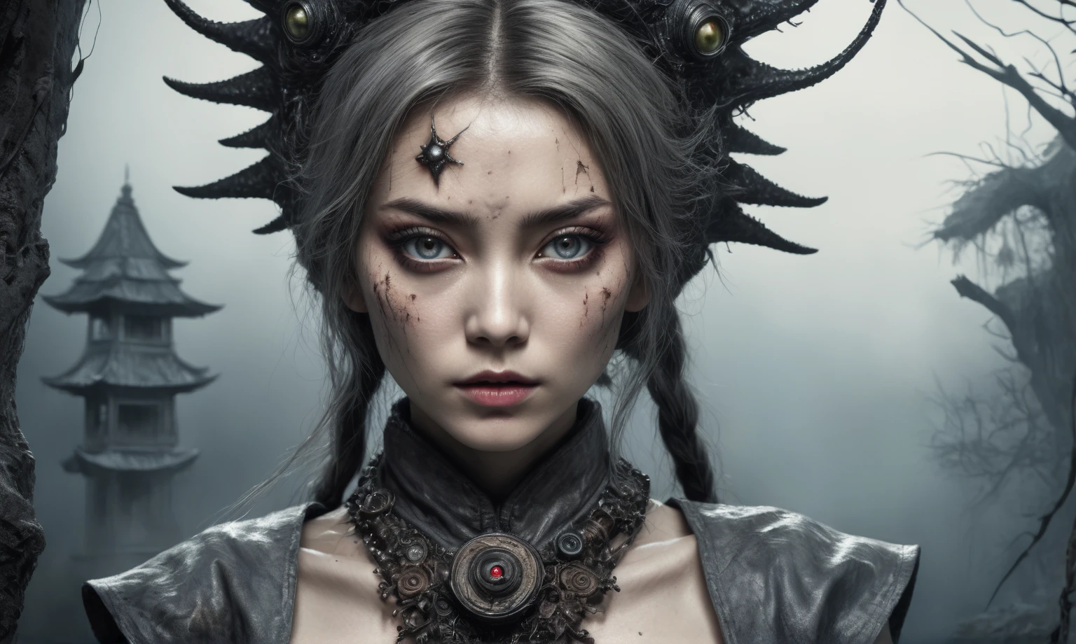 graphite old witch Norsemade,ashes after the battle,battlefield,winter,intricate landscape,a shapeshifter, reptillian, scaleborn,slate grey atmosphere,glare eyes,film grain,dramatic light,woods,luminous eyes,extremely detailed,  landscape,masterpiece,intricate details,faded,eyes extremely detailed, high detailed eyes,16k resolution,RAW, Nikon Z9,full-body-shot,Vview from height,full body length shot,vampire,native african,lovely face,jealous,another world,ring of truth,French Braid with a Twist,4k resolution,RAW, Nikon Z9,by jimmy chin,view from height,babygirl 10 yo,pretty face,eyebrow up,full body shot,ominous landscape,glate gray atmosphere,by art Simon Stalenhag,Nicola Samori,(((Wangechi Mutu))),prime colors,Lisa Frank,urban,extremely detailed, [night],masterpiece,intricate details,RAW,full body length,graphite cooper The Alien Entity,ominous landscape,dangerous atmosphere,intricate details,view from height,full-body-shot,nurse from Silent Hill, poison and toxic hands,Cinematic, Technicolor,hyper realism, hyper detailed,Extremely detailed,High contrast,Masterpiece,Realistic,Ultra Detailed,intricate details,extremely intricate, cinematic style, bain hair,extremely detailed,masterpiece,intricate details,faded,eyes extremely detailed, high detailed eyes,16k resolution,RAW, Nikon Z9,chinesse starshipers village,authentic,by Ellen von Unwerth,starfish's leather,Mulan
