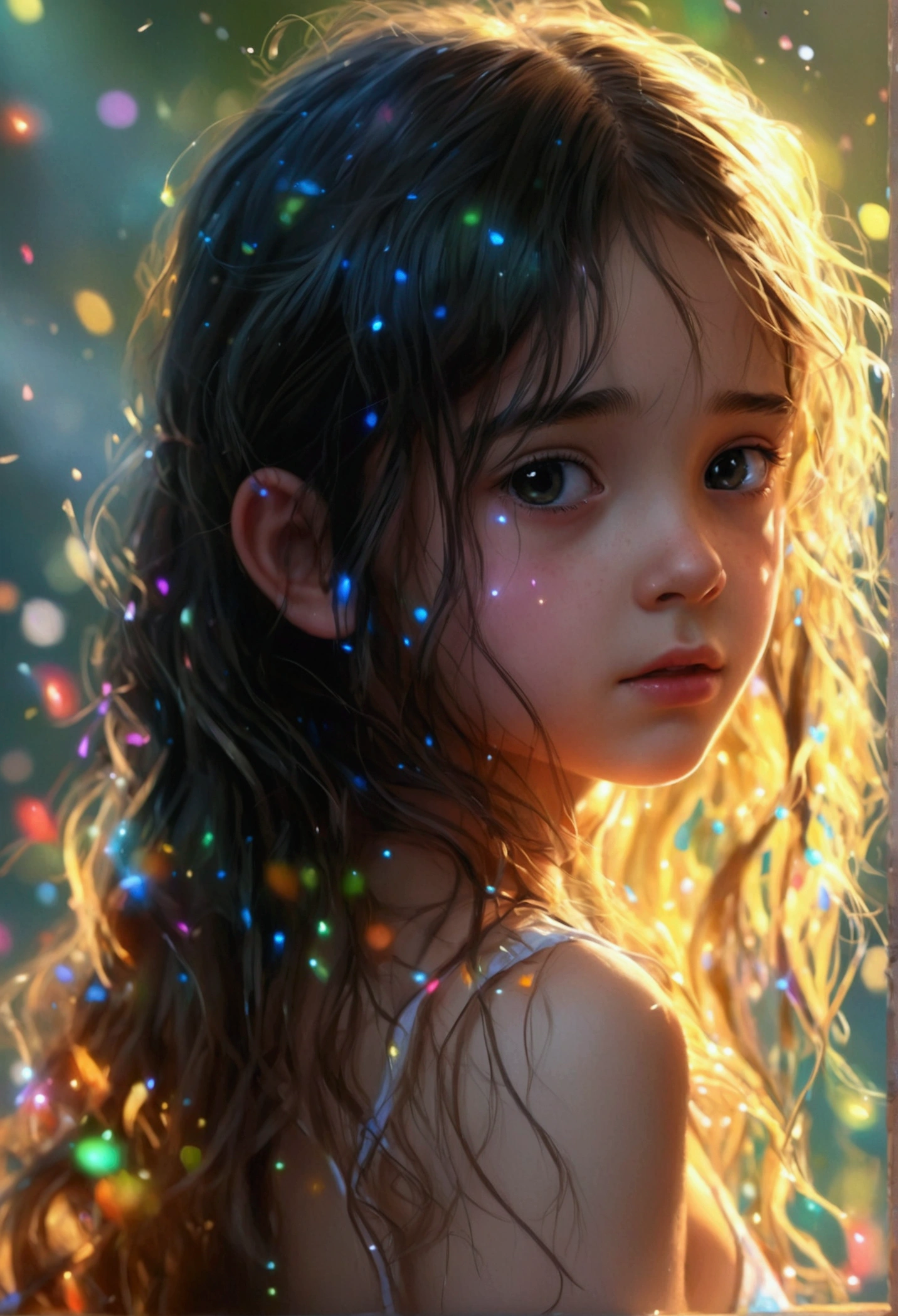 a girl with long hair, small hips, cold and dark expression, without panties, in a sweet, lonely, not good mood, (best quality,4k,8k,highres,masterpiece:1.2),ultra-detailed,(realistic,photorealistic,photo-realistic:1.37),HDR,UHD,studio lighting,ultra-fine painting,sharp focus,physically-based rendering,extreme detail description,professional,vivid colors,bokeh,portrait