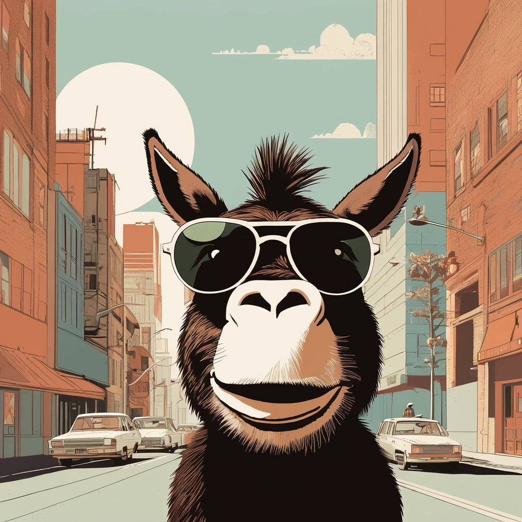 Donkey Kongーlike , art by Sophie Roach , art by Jon Klassen , art by Michael Cho , art by Sophie Roach、sunglasses