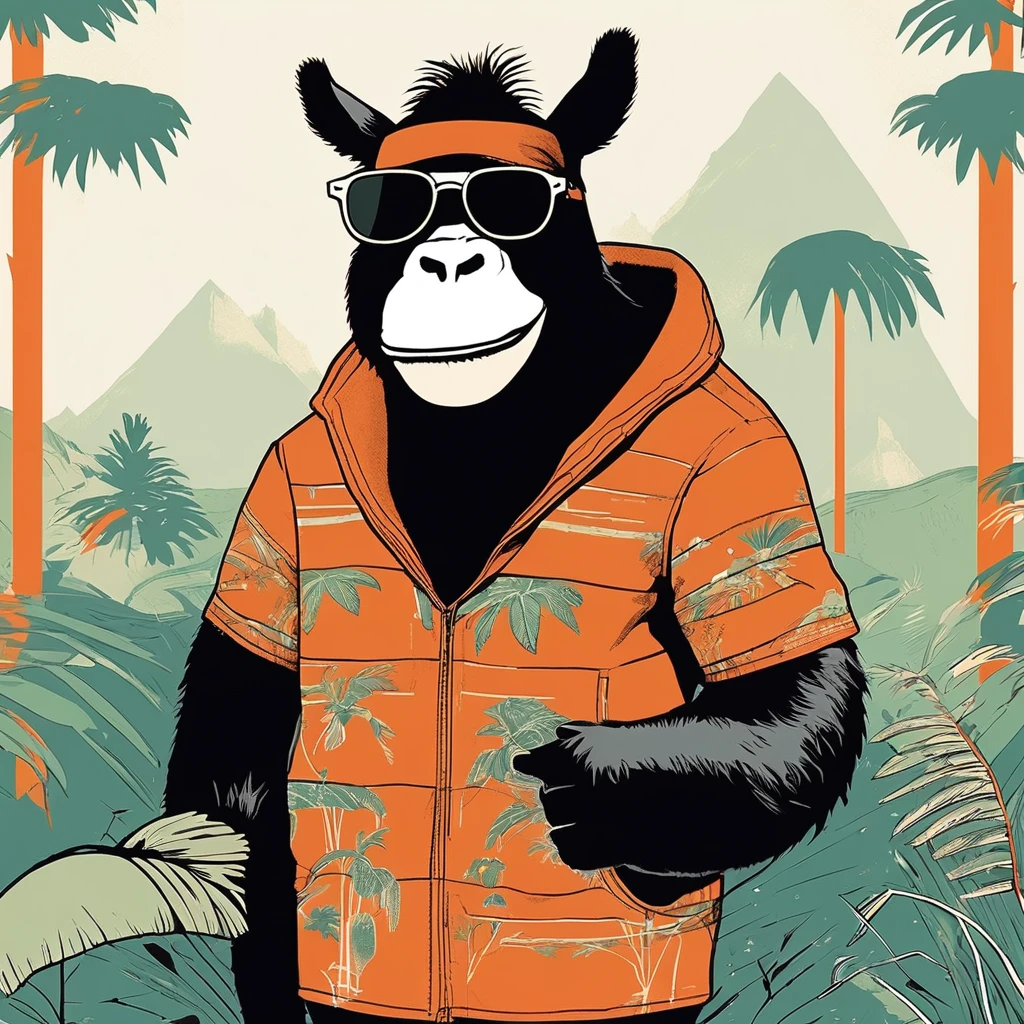 Donkey Kongーlike , art by Sophie Roach , art by Jon Klassen , art by Michael Cho , art by Sophie Roach、sunglasses