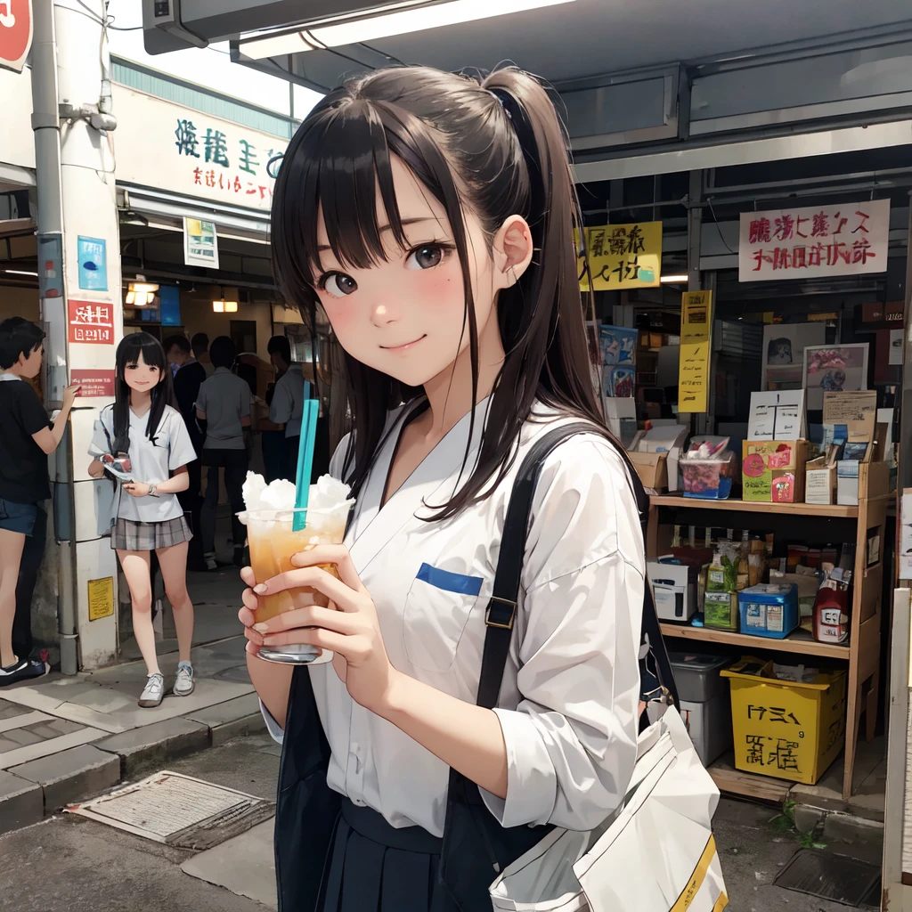 (masterpiece、Highest quality)、(Photorealistic photography)、1 picture、(Japan's dimly lit underground mall)、Japan favelas、13 years old、、Showa Retro、Detailed and cute face、((Poor conditions))、(Underground hot spring facilities)、shaved ice、Sale of drinks、Unsanitary and dim、(stage)、(Big bath)、Shady Red Light District、diet、(Many female junior high school students)、(Prostitute)、へにょへにょしたsmile、Happy schoolchildren、Perfect Anatomy、smile