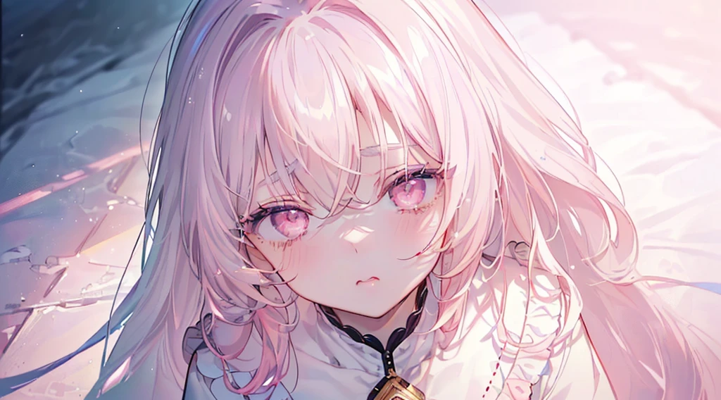 far,(((Highest quality、masterpiece、Ultra-fine、Ultra-fine、Exquisite、16k、Full HD,high school girl,))) 、((Looking up), (((Looking up)) 、Black Hair,((Sad), ,Dark Eyes、Long eyelashes、White skin、(Pale pink lips、Pale pink cheeks、thin and long)、 ((cute)) ((One person)) 、Glare