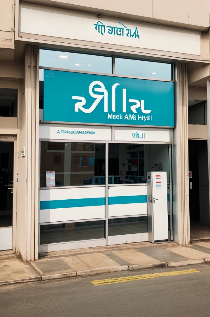Logo my medical shop name is Riya medical hall
