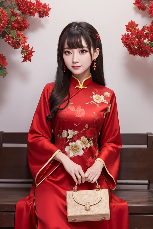 China dress、Red Eyes