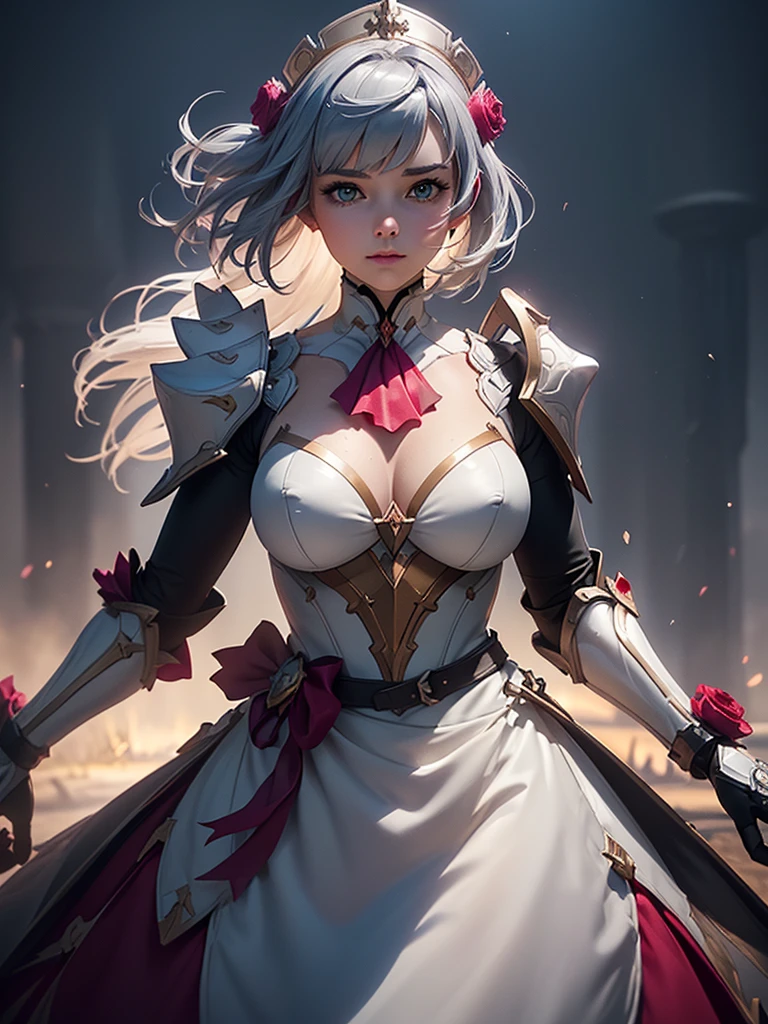 [Noelledef]:1.5,((Masterpiece,of the highest quality,Detailed images,Beautiful images))1.4(noel images、by bob、monstad、The wind blowandoble, Overall bright lighting、backlight、A fantastic atmosphere、thick fog)1.1(Beautiful body lines、beautiful neckline) color RGB 
