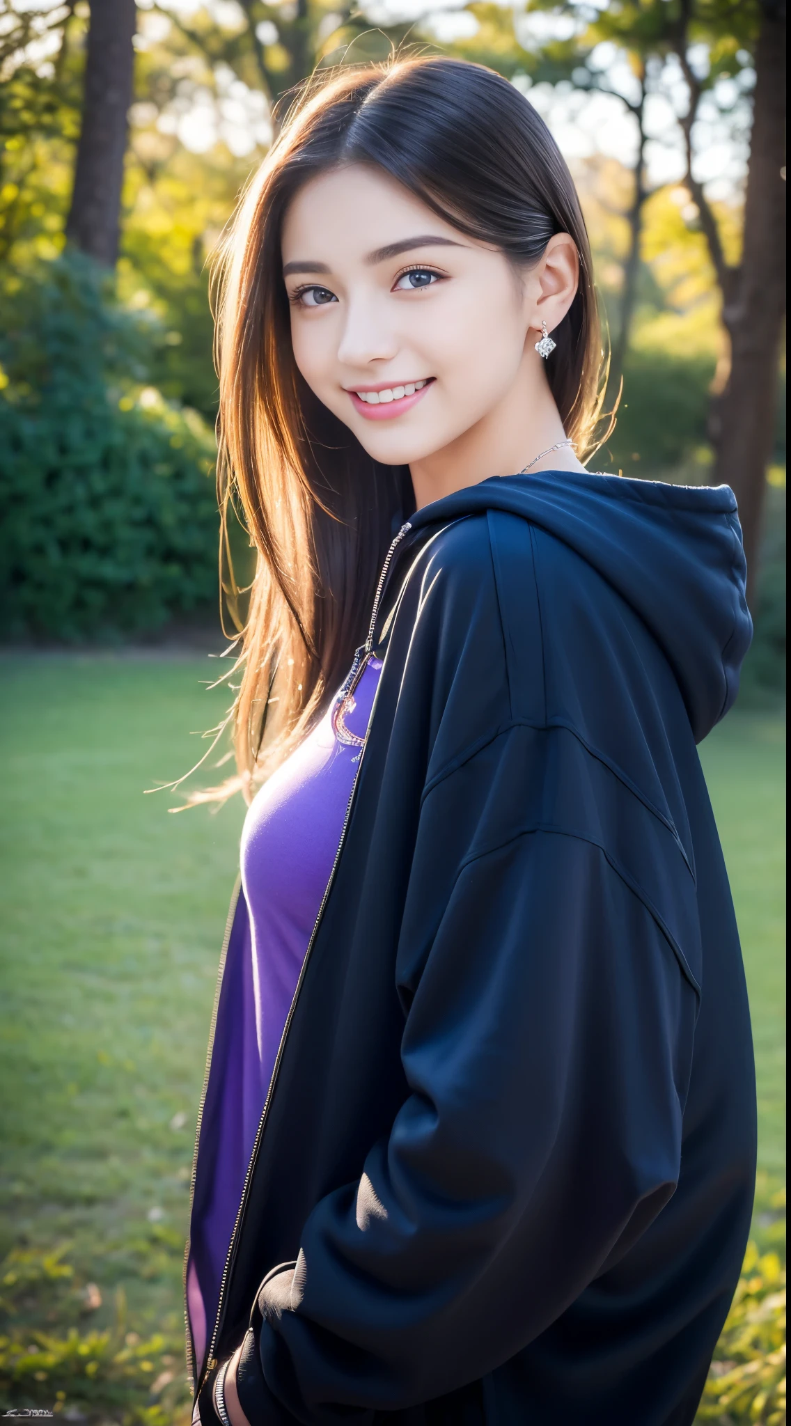 (((32k,very high res, high detailing, highly accurate,Masterpiece Girl 1))),Raw photo & realistic atmosphere,beautiful dark blue eyes,Detailed mouth,Glossy lips,Detailed eyebrows,Soft white skin that shines with every detail,,Eyes drawn in detail、Very beautiful eyes with azure eyes,Detailed lips、Very beautiful face,Very well-formed face、Lifelike face,shiny beautiful lips,Beautiful eyebrows,Infinite reality,Best design,(Insanely cute sober and modest Japan 18-year-old girl,,Toned body,Perfect Gal Leader Model,Beautifully shaped breasts,Very cute beautiful girl,Little Girl:1.5),Best Natural Makeup,Japanese ido,Korean Idols,Young sensual idol,Moist eyes,Dark beautiful eyes,Beautiful butt,beauty legs,,camel's foot,:1.3),超A high resolution、,Natural and realistic face,Back lighting,Pure eyes are too cute,(((photorealisim,Photograph the whole body))),,Reality Live Action,(simple earrings,Necklace Arm,Watches,Glossy Nail Art Black and Purple Nylon Zip Hoodie Camping Fashion,Braided blonde short hair,solo,,Smile faintly,full body Esbian:1.7),(Show full-body fashion,with light glowing15Year old ,Outdoor Hats,Sit down and make a bonfire at a solo camp:1.8)
