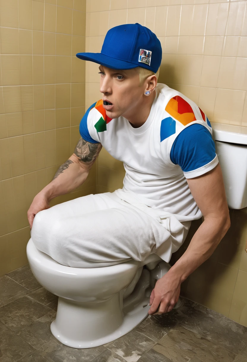 Eminem Pooping on Toilet