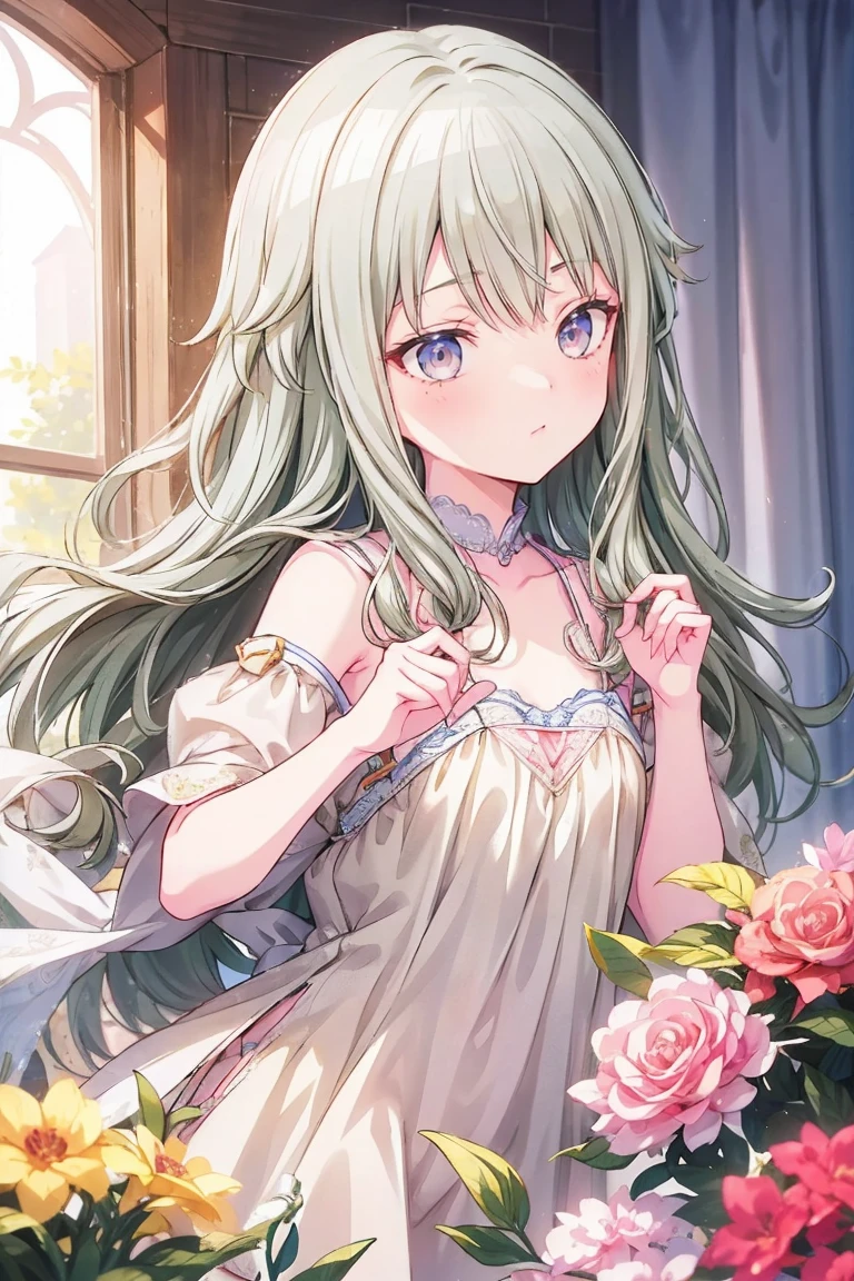 masterpiece、Best image quality、(Front facing)、smile,Face the camera、Fluffy hair、Delicate eyes、smile、愛らしい満面のsmile, 最high quality、girl、1 person、masterpiece, Most detailed, high quality、Shiny Hair、Very fine and beautiful bright eyeedium chest、nose blush、Very detailed, clear and beautiful face, Awards, (Anatomically correct)、Reach out
