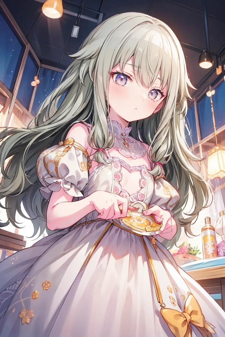 masterpiece、Best image quality、(Front facing)、smile,Face the camera、Fluffy hair、Delicate eyes、smile、愛らしい満面のsmile, 最high quality、girl、1 person、masterpiece, Most detailed, high quality、Shiny Hair、Very fine and beautiful bright eyeedium chest、nose blush、Very detailed, clear and beautiful face, Awards, (Anatomically correct)、Reach out