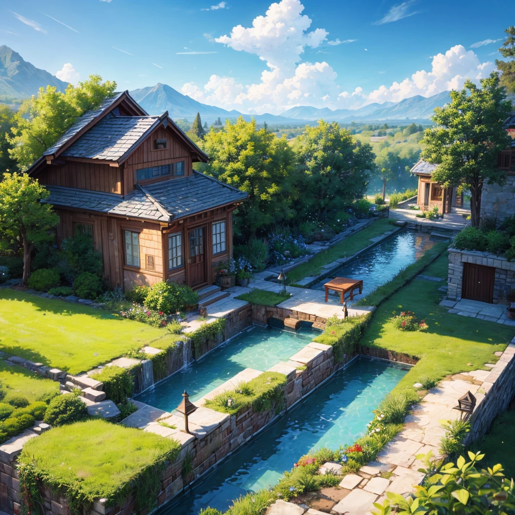 masterpiece, best quality, mini landscape