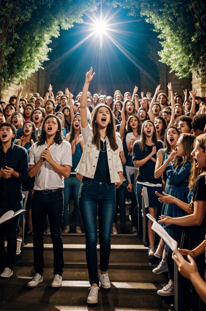 Generation singing to God