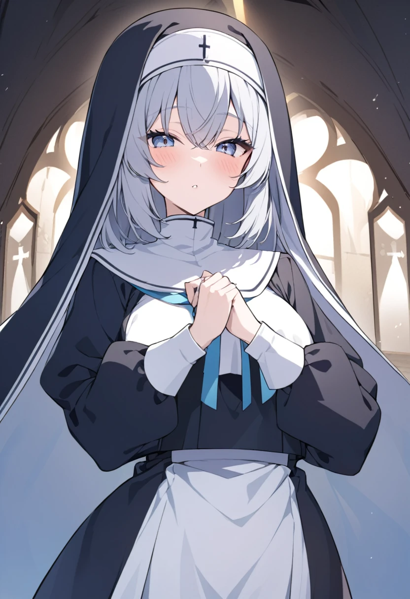 A priest in a nun's habit who loves adult sex、Nsfw