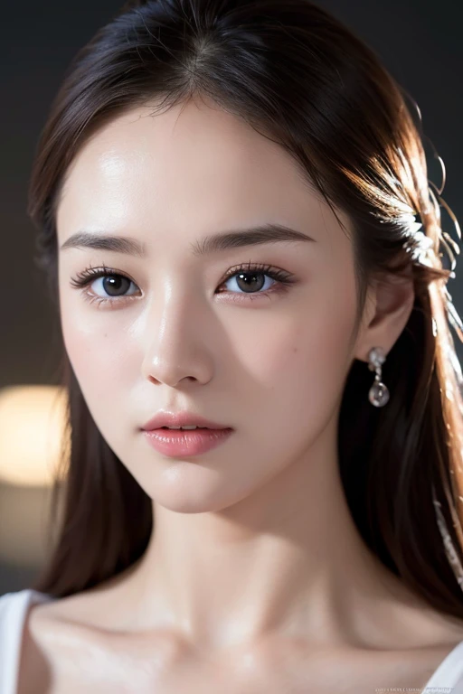 (masterpiece:1.3), high resolution, ultra detailed, extremely detailed CG unity 8k wallpaper, realistic, photo-realistic, RAW photo, beautiful detailed face, pale skin, realistic glistening skin, detailed cloth texture, detailed hair texture, Perfect body, Beautiful Face, accurate, Anatomically correct, Highly detailed face and skin texture, natural neck length, (beautiful hands), (fair skin:1.1), (well-aligned teeth:1.1), (Sweaty skin:1.2),
BREAK,
Detailed eyes, symmetric eyes, Light Brown eyes, Double eyelids, (pink eyeliner, eyeshadow:1.3), Thin eyebrows, (Glossy lips:1.4), ((A face with waiting for a kiss:1.2)), (blush:1.1), (A sparkling small hair accessory:1.1), (beautiful smile:1.1), (having microphone:1.3),
BREAK,
(A classy and Cute idol:1.3), (nude, nsfw, nipple:1.4),
BREAK,
medium large breasts, slender figure, firm abs,
((half updo, black hair, bangs:1.2)), (cowboy shot:1.2), (looking at viewer), cowboy shot, From above,
BREAK,
(singing on stage:1.3),