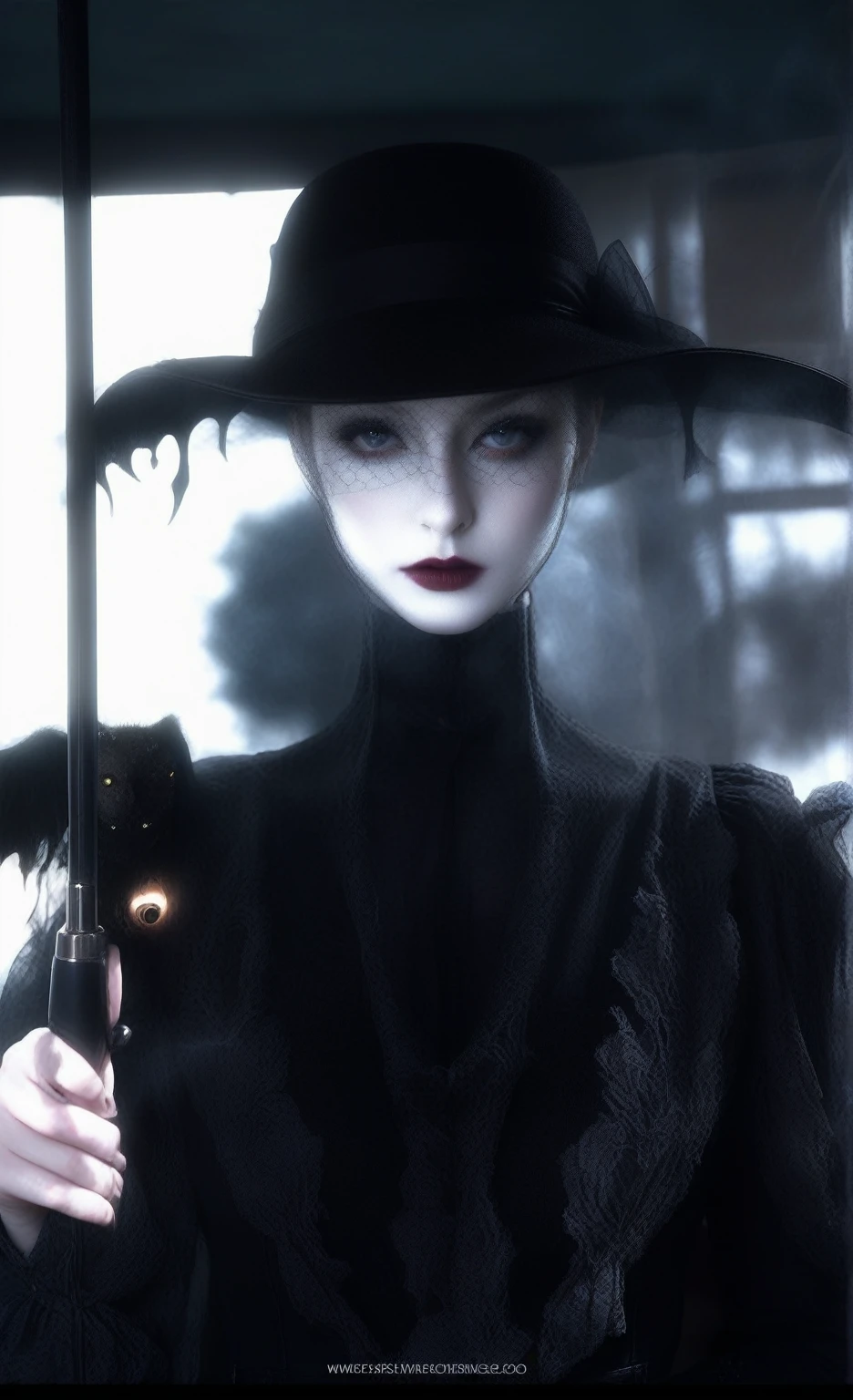 Professional Fashion Portraits, Innovative fashion,
rest
[From rella:author：chicken for:0.7],
rest
[3d:Reality:0.6],
rest
1girl, Gothic horror, Dark Fantasy, detailed face, Spooky beauty, unforgettably beautiful, Insidious elegance, macabre Aesthetic, spooky, Dark, mystery, Vague, Ghost Eyes, Pale skin, Melancholy gaze, Lost souls, Ghost Beauty,
rest
Denim collared shirt half-tucked into a denim flared skirt, Wear with a leather jacket and ankle boots.,
rest
moonlit night, Foggy, spectral glow, Decadent Elegance, Victorian Gothic, Whispering Shadows, A pleasant atmosphere, Supernatural horror, Cursed Beauty, Charming, deep darkness, Velvet Dark, mystery的肖像, 
rest
Gothic horror perspective, close up, Depth of Field, Clear focus, High quality, Faded, Film Grain, Right of use, By Joel Meyerowitz (joel meyerowitz) Filming,  
rest
beautiful color, Aesthetic, detailed, excellent quality, best quality, high quality,