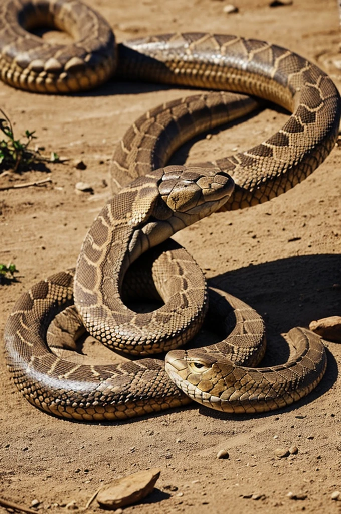 Crea la parca como un gladiador y una serpiente a su lado y con el signo ⛎ detrás