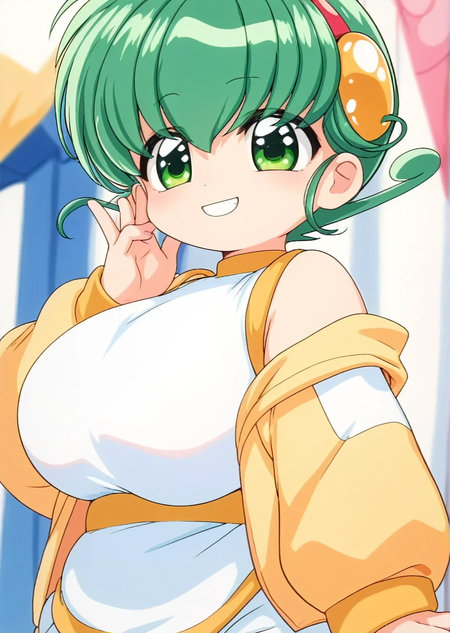 Hiiragi Rokuna, 4K, Huge breasts, (Young face:1.2), (smile:1.3), Chubby