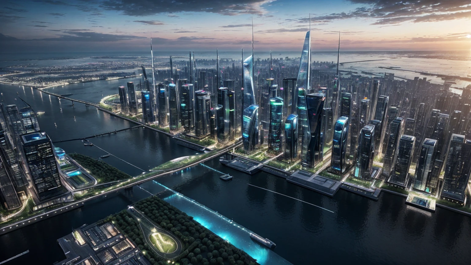 (Best quality,4K,8K,A high resolution,Masterpiece:1.2),Ultra-detailed,(Realistic,Photorealistic,photo-realistic:1.37),Futuristic floating city,Futuristic technology,Huge urban high-tech tablet platform,Airship,Floating in the sky,Futuristic city,Small airships around,High-tech hemispherical platform,Colorful lights,Advanced architecture,modernn architecture,skyscrapper,Access the cloud,Scenic beauty,view over city,Impressive design,Blend seamlessly with nature,energetic and vibrant atmosphere,Futuristic transportation system,Parking is suspended,Transparent path,Lush greenery,Sky gardens,cascading waterfalls,Magnificent skyline,reflections on the water,Sparkling river,Architectural innovation,futuristic skyscrapers,Transparent dome,The shape of the building is unusual,Elevated walkway,Impressive skyline,Glowing lights,Futuristic technology,Minimalist design,Scenic spots,Panoramic view,Cloud Piercing Tower,Vibrant colors,epic sunrise,epic sunset,Dazzling light display,magical ambiance,The future city,Urban Utopia,LuxuryLifestyle,Innovative energy,sustainable development,Smart city technology,Advanced infrastructure,Tranquil atmosphere,Nature and technology live in harmony,Awesome cityscape,Unprecedented urban planning,Architecture connects seamlessly with nature,High-tech metropolis,A cutting-edge engineering marvel,The future of urban living,Visionary architectural concept,Energy-efficient buildings,Harmony with the environment,A city floating above the clouds,Utopian dreams become reality,The possibilities are endless,State-of-the-art transportation network,Green energy integration,Innovative materials,Impressive holographic display,Advanced communication system,Breathtaking aerial view,Quiet and peaceful environment,Modernist aesthetics,Ethereal beauty