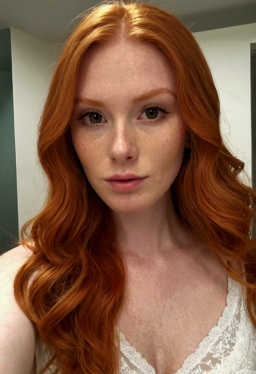 720p, Ginger, mirror selfie