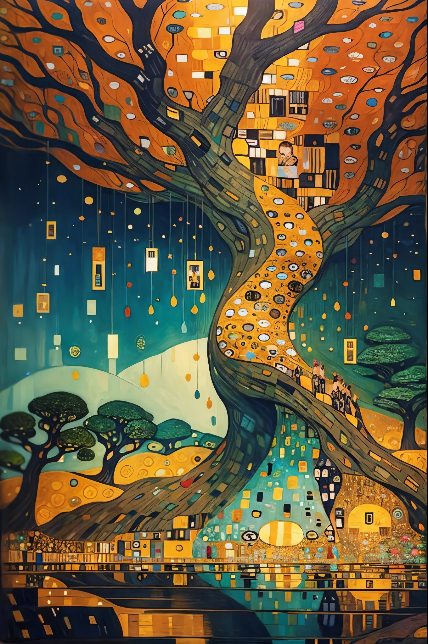 Gustav Klimt tree of life
