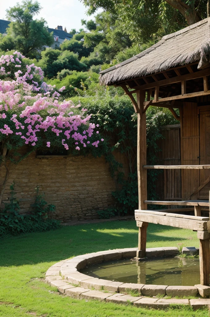 A beautiful village well