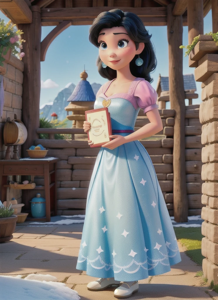 Add Snow White, Cinderella, Aurora, Ariel, Belle, Jasmine, Pocahontas, Mulan, Tiana, Rapunzel, Merida, Moana, and Raya. In a Busy book Disney theme cover