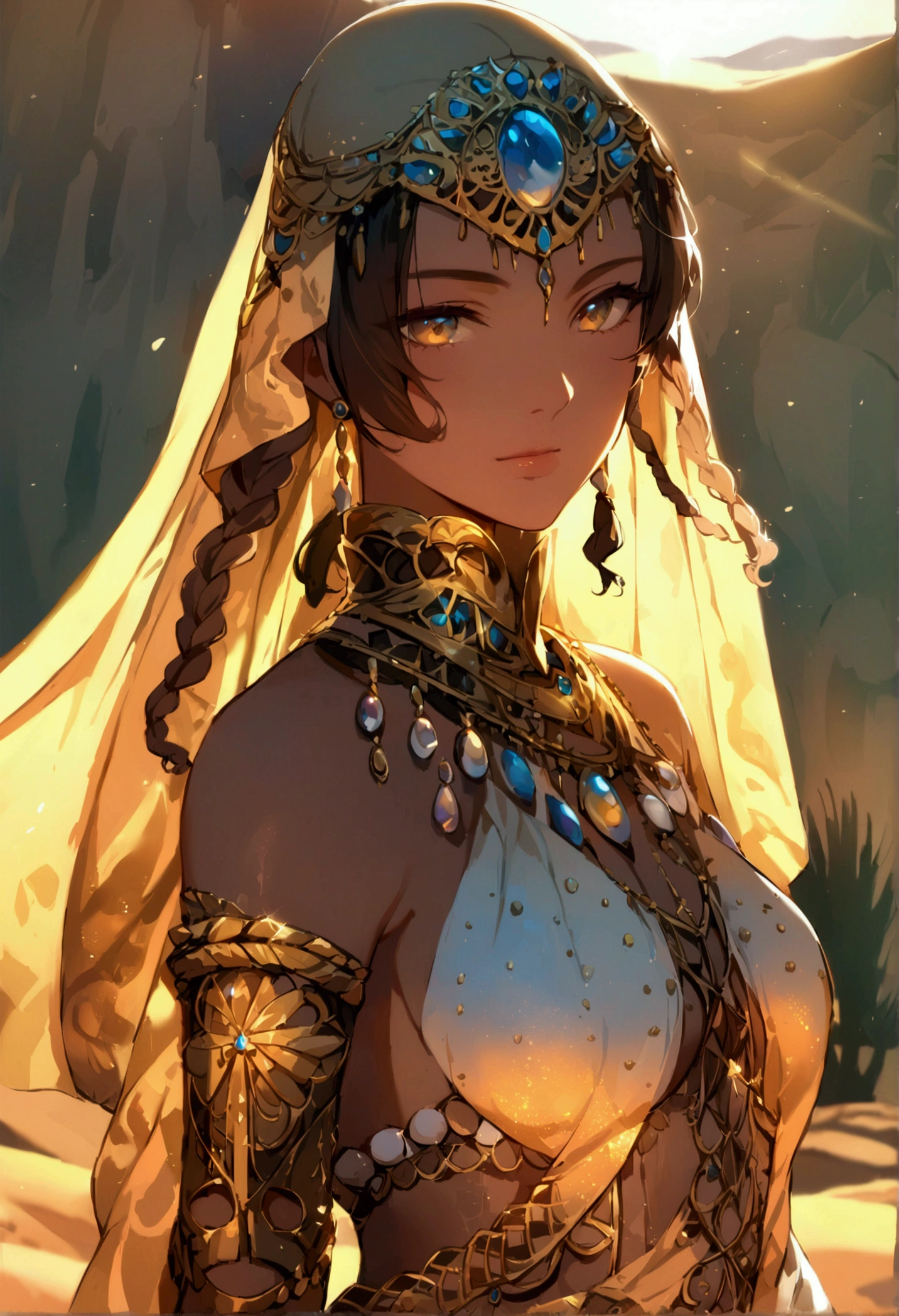Desert Princess, full boy shot, gigantic 