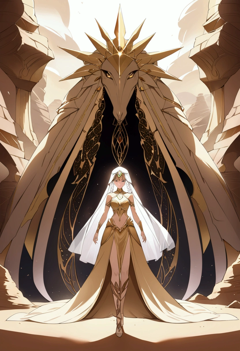 Desert Princess, full boy shot, gigantic 