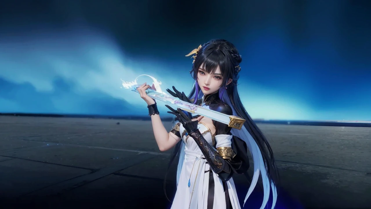 a close up of a woman with a purple and black costume, shadowbringers cinematic, 4 k detail fantasy, a beautiful fantasy empress, game cg, xianxia fantasy, xianxia hero, 2. 5 d cgi anime fantasy artwork, cinematic goddess close shot, ruan jia and artgerm, wow 4 k detail fantasy, hyperdetailed fantasy character